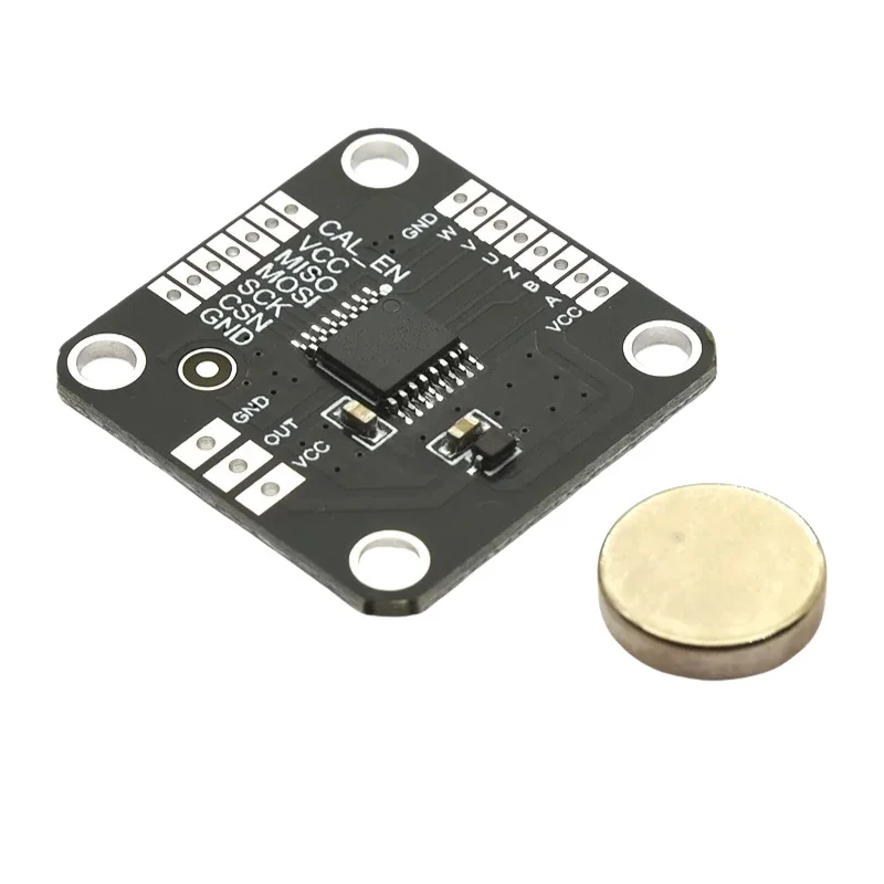 Moduł enkodera magnetycznego MT6835 PWM/SPI do silników bezszczotkowych, enkoder 21BIT zamiast AS5048, zamiast magnesów. — zdjęcie produktu 5
