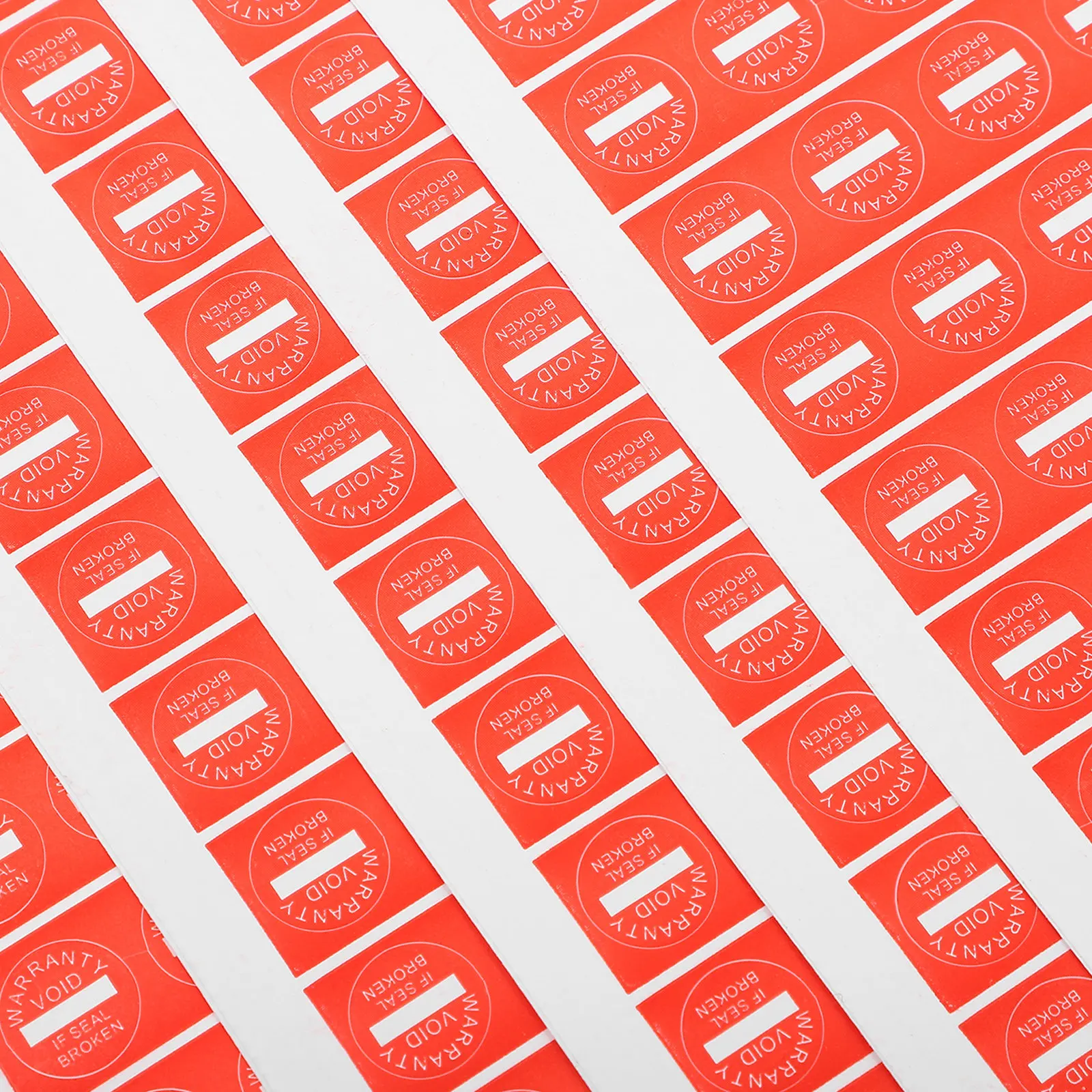 

1000Pcs Warranty Label Adhesive Seal Broken Void Label Sticker Round Warning Sticker for Device Protection Warning Caution