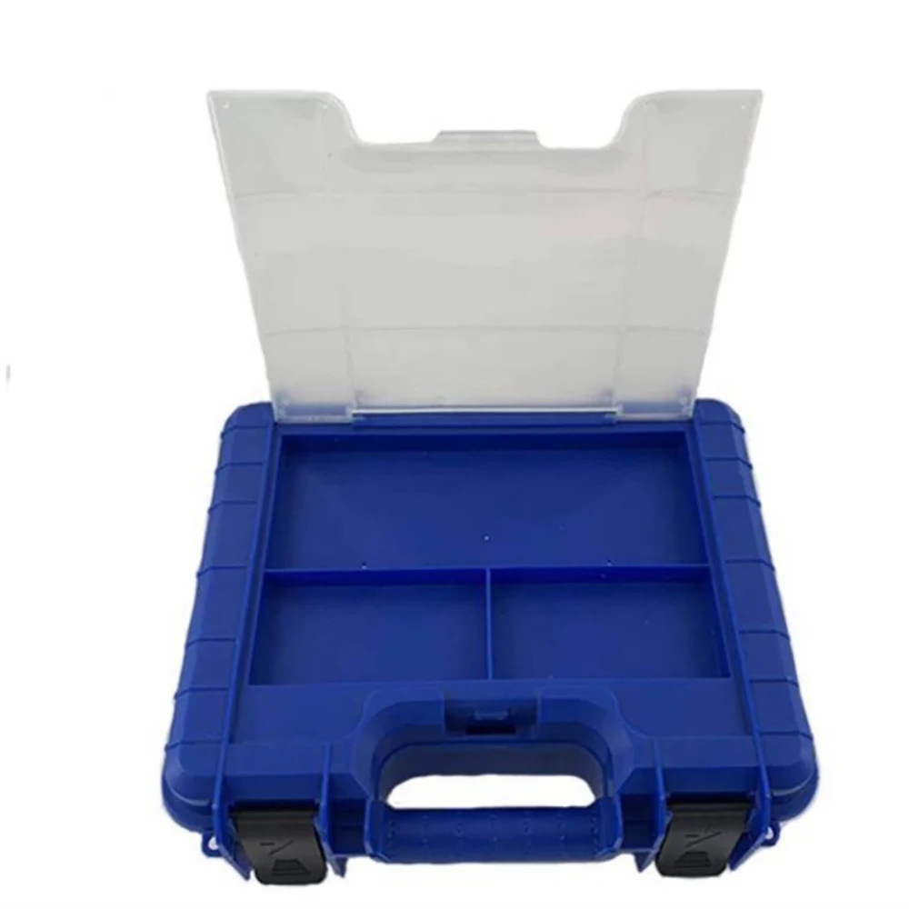 26x20cm Electric Drill Wrench Storage Empty Tool Box Case with Parts Box for 12V 16.8V 21V Small Power Tools