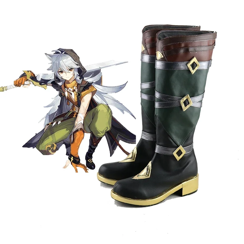 Game Cosplay Comic Anime Game for Con Halloween Party Cosplay Costume Prop Genshinimpact Razor Shoes