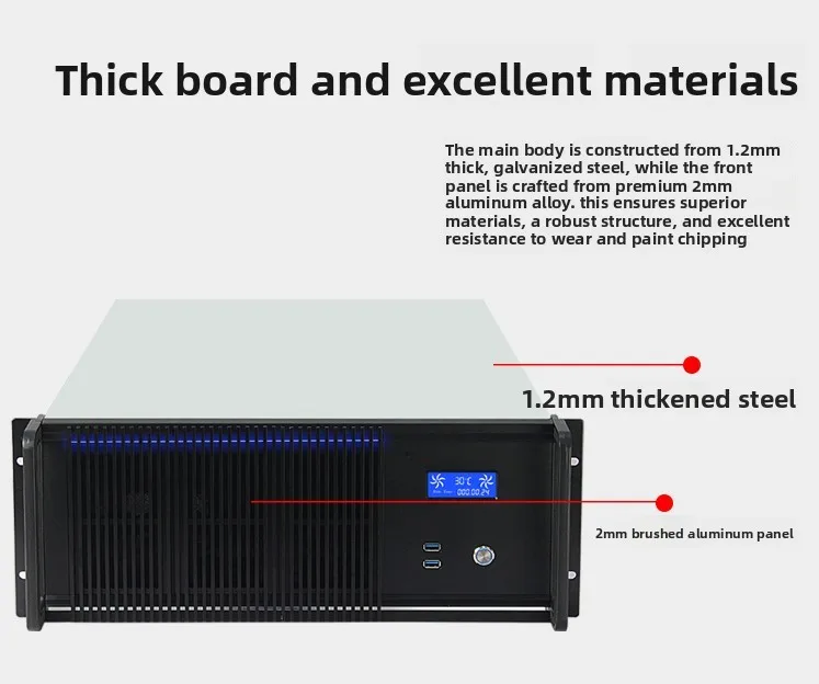 4U Çok Kanallı GPU Sunucu Kasa - Server Gpu Chassis 4U incelemesi ve fiyatı