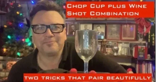 

Wine Shot for Chop Glass by Scott Alexander - Magic tricks (Instant Download)