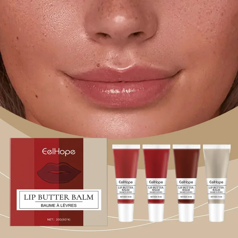 

Moisturizing Tinted Lip Balm Set - Nourishing Long-Lasting Lip Color, Hydrating Formula for Soft Lips with Natural Bright Shine