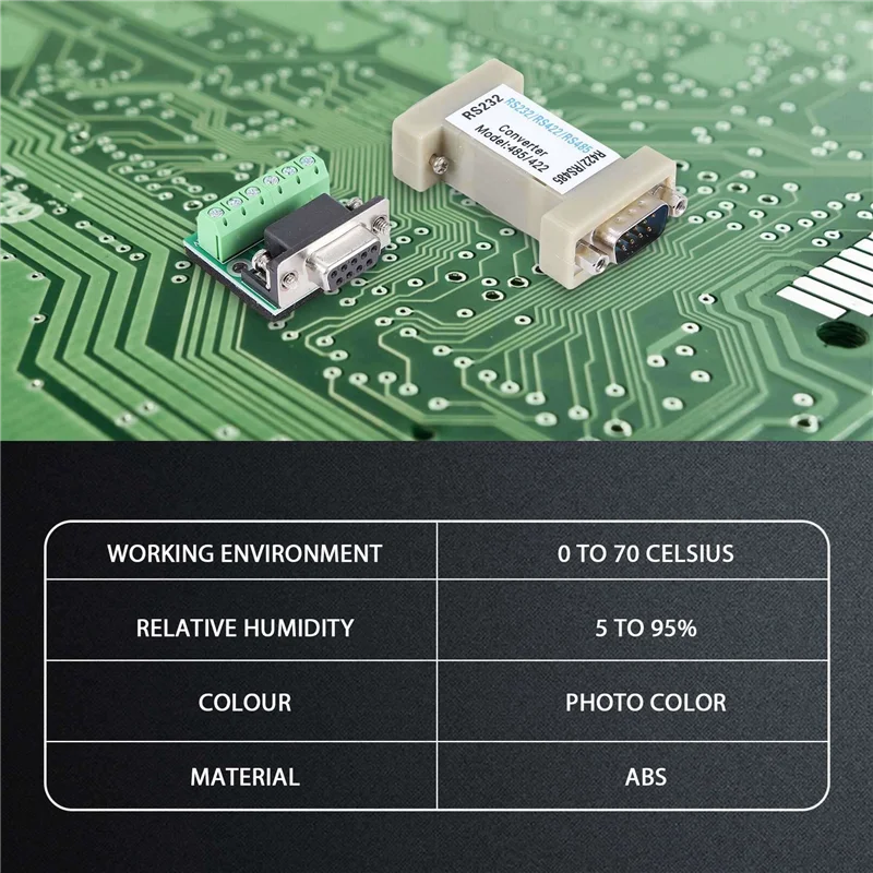 

AY14 -RS-232 RS232 Serial To RS485/RS422 485/422 Converter Compatible EIA/TIA RS232C Standard And RS485/RS422 Standard
