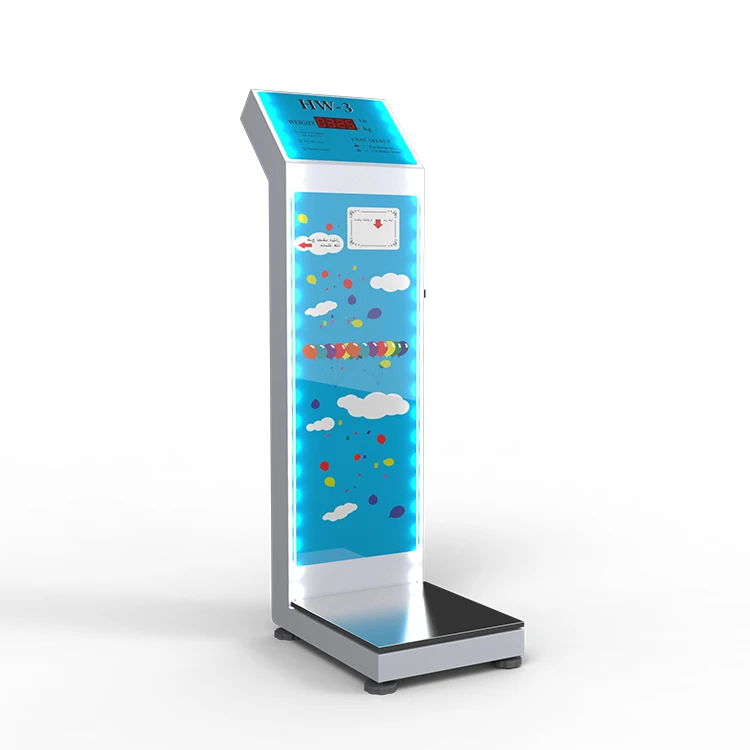 Airport Hotel Use Coin Operated Weight Scale for Customer Luggage Weighing Hotel Luggage Scale