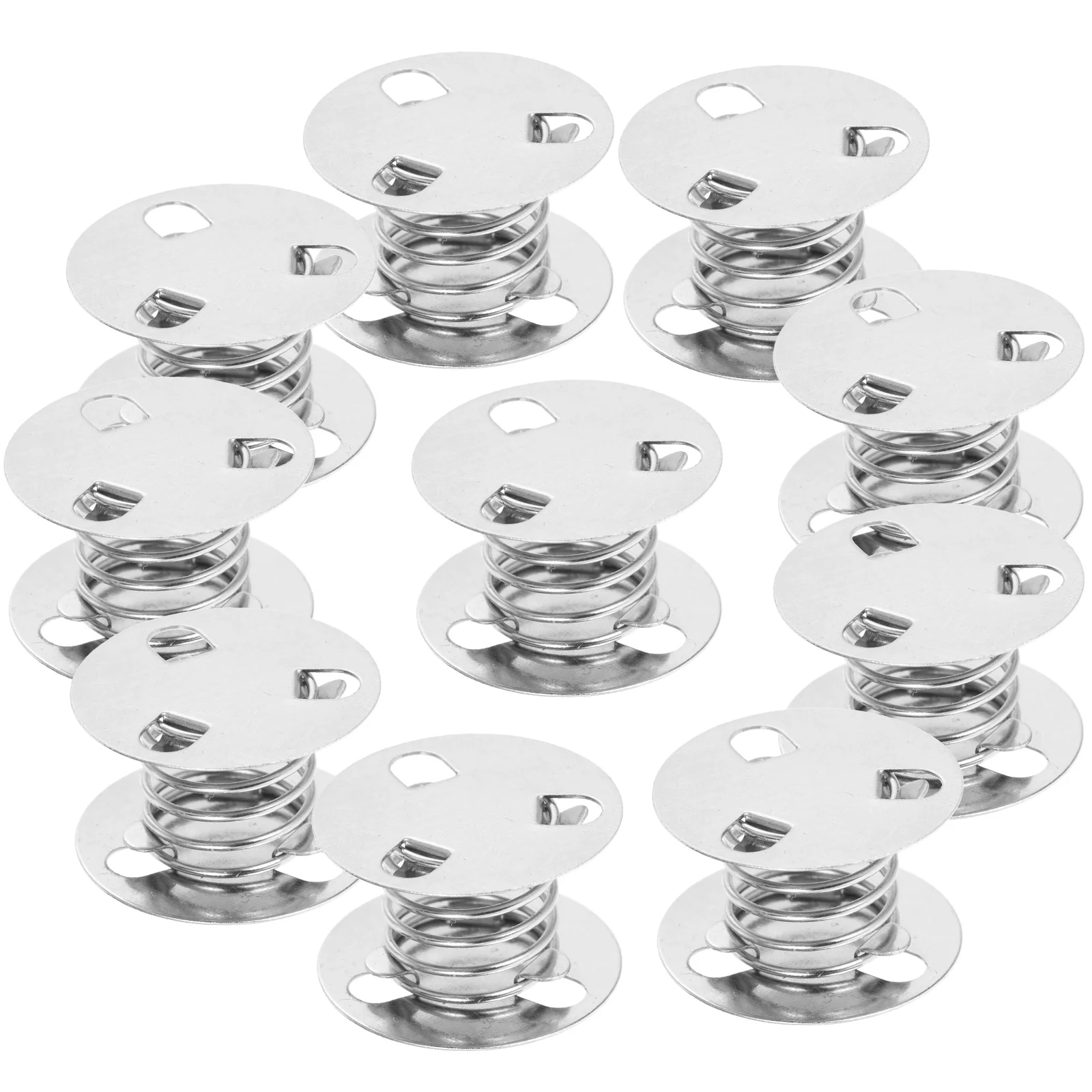 10 Pcs DIY Spring Base Head Swing Springs Dashboard Dancing Girls Toys Car Shaking Bases Stainless Steel Fortune Cat