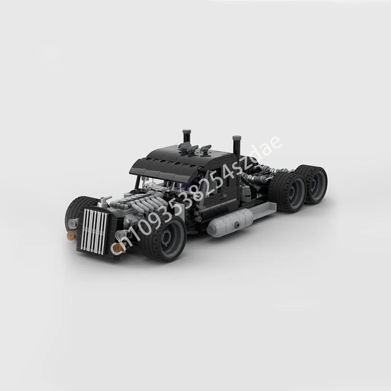 

552pcs MOC Peterbilt The Cathedral City Champions Model Building Blocks Assemble DIY Christmas Gift Education Toy Brick Birthday