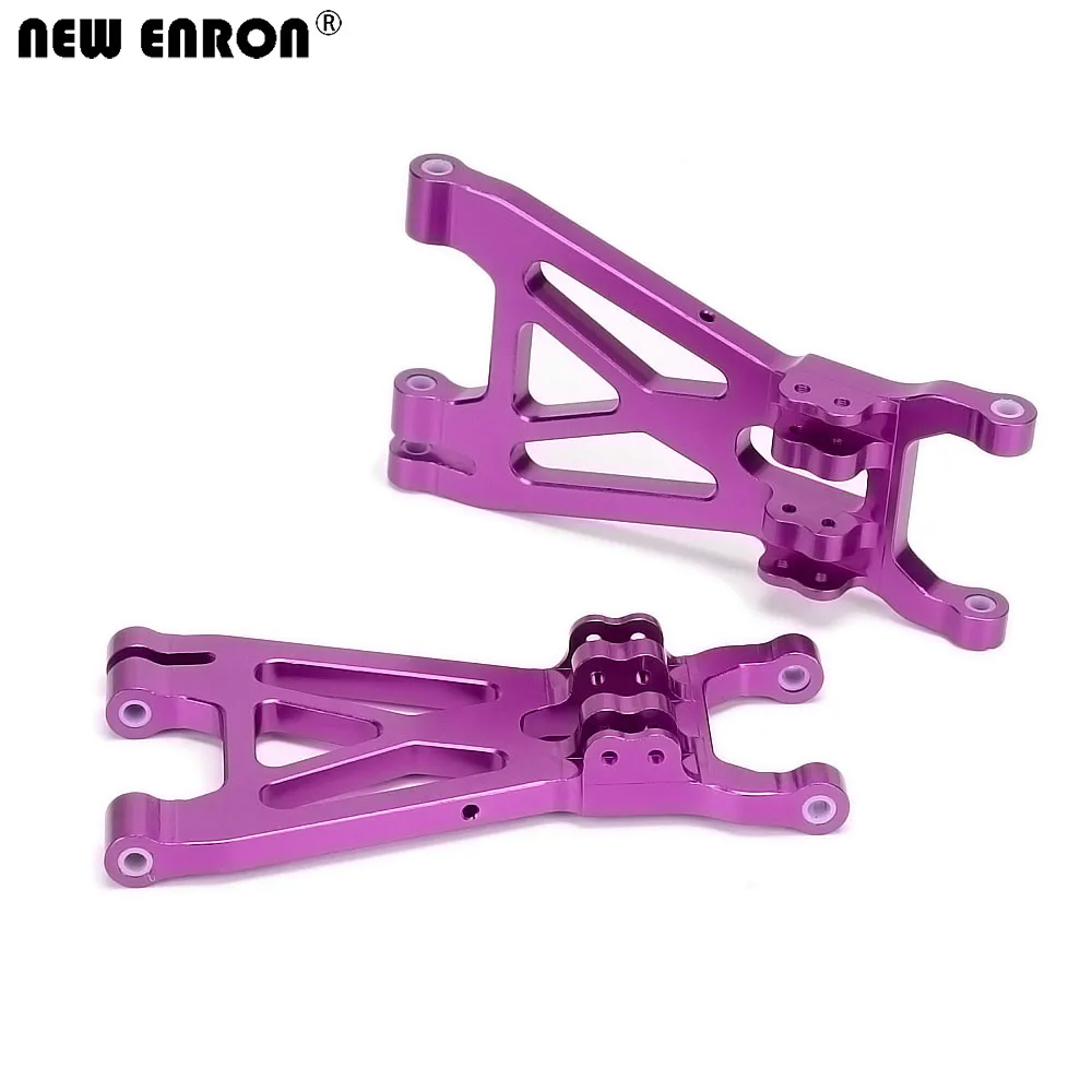 ENRON-Suspensión inferior de aleación de aluminio para coche teledirigido, A-ARMS de suspensión Inferior #85238 para coche teledirigido 1/8 HPI SAVAGE Flux HP 2350 XL X 4,6 5,9 21 25 SS 4,1 3,5 STD, novedad