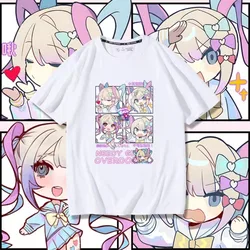 Behoeftig Meisje Overdosis Anime Oversized T-Shirt Manga Grafische T-Shirt Vrouwen Schattige Top Mannen Katoen Korte Mouw Zomer Kawaii Paar Kleding