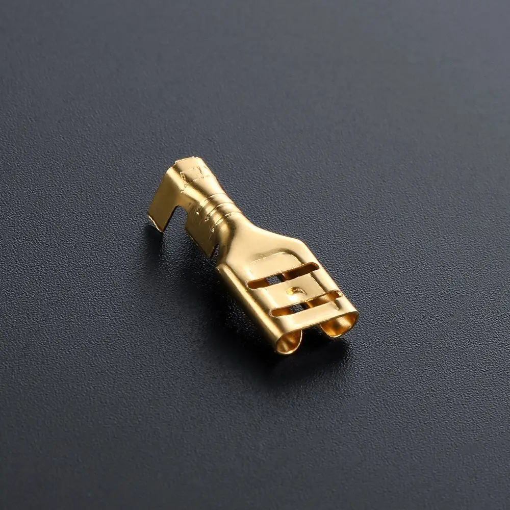 200PCS Set Cable  Female Spade 200pcs Insulated Wire Butt Connector Electrical Crimp Terminal