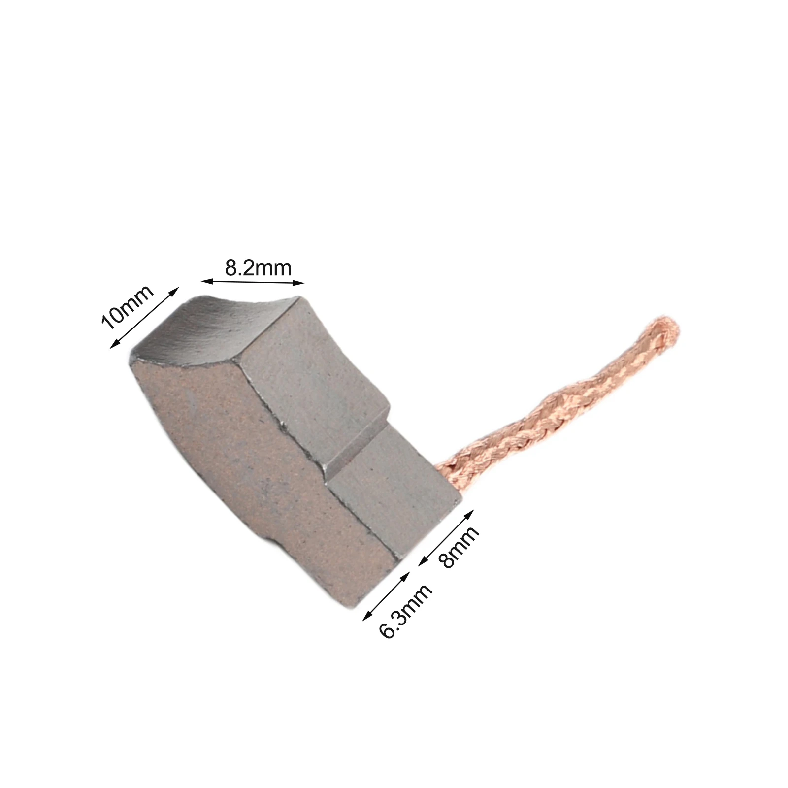 Electronic Fan Parts Electric Motor Components Carbon Brushes Electric Fans Repair Carbon And Metal Composition Tool Maintenance