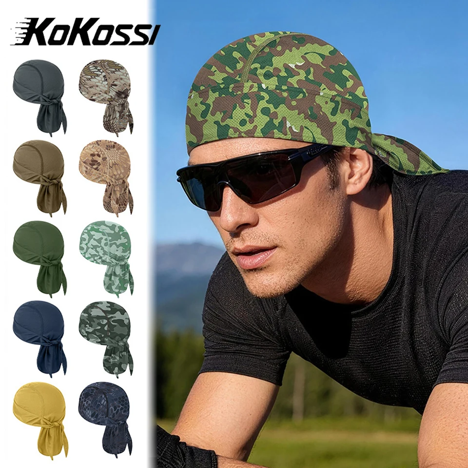 AliExpress NONE KoKossi Summer Breathable Mesh Hat Quick-dry Headscarf Sun Protection Sweat-wicking Sports Outdoor Riding Cycling Headband