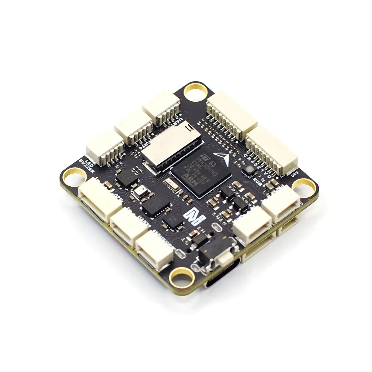 

MicoAir743 V2 Управление полетом Двойная регулировка параметров Bluetooth IMU поддерживает прошивку APM/PX4/INAV/BF