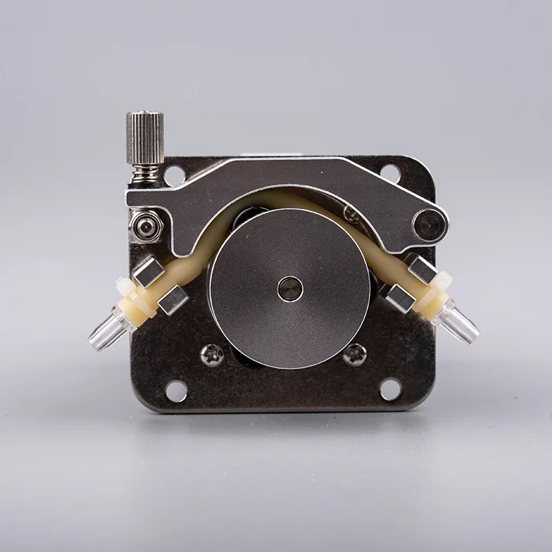Stepping peristaltic pump, high-precision self-priming, stainless steel silent circulation pump for conveying viscous fluid