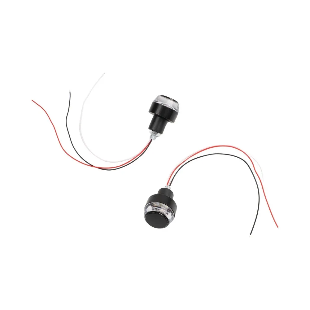 For Driving Safety Side Marker Lamp Handlebar Turn Lights Night Riding Blue Light Aluminum Alloy Material Complete Solution