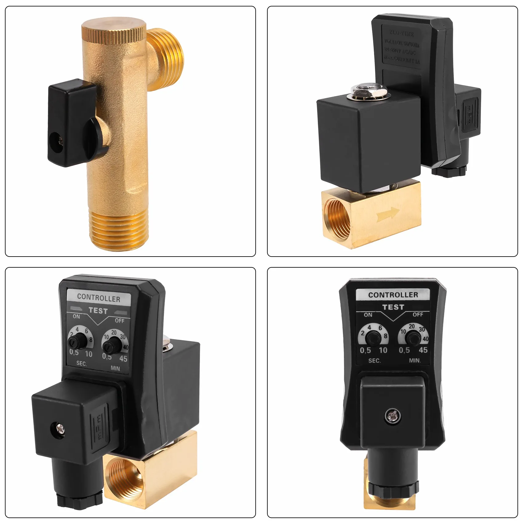 

A51M-1/2 дюйма Dn15 электрический таймер автоматический водяной клапан электромагнитный электронный сливной клапан для воздушного компрессора конденсат