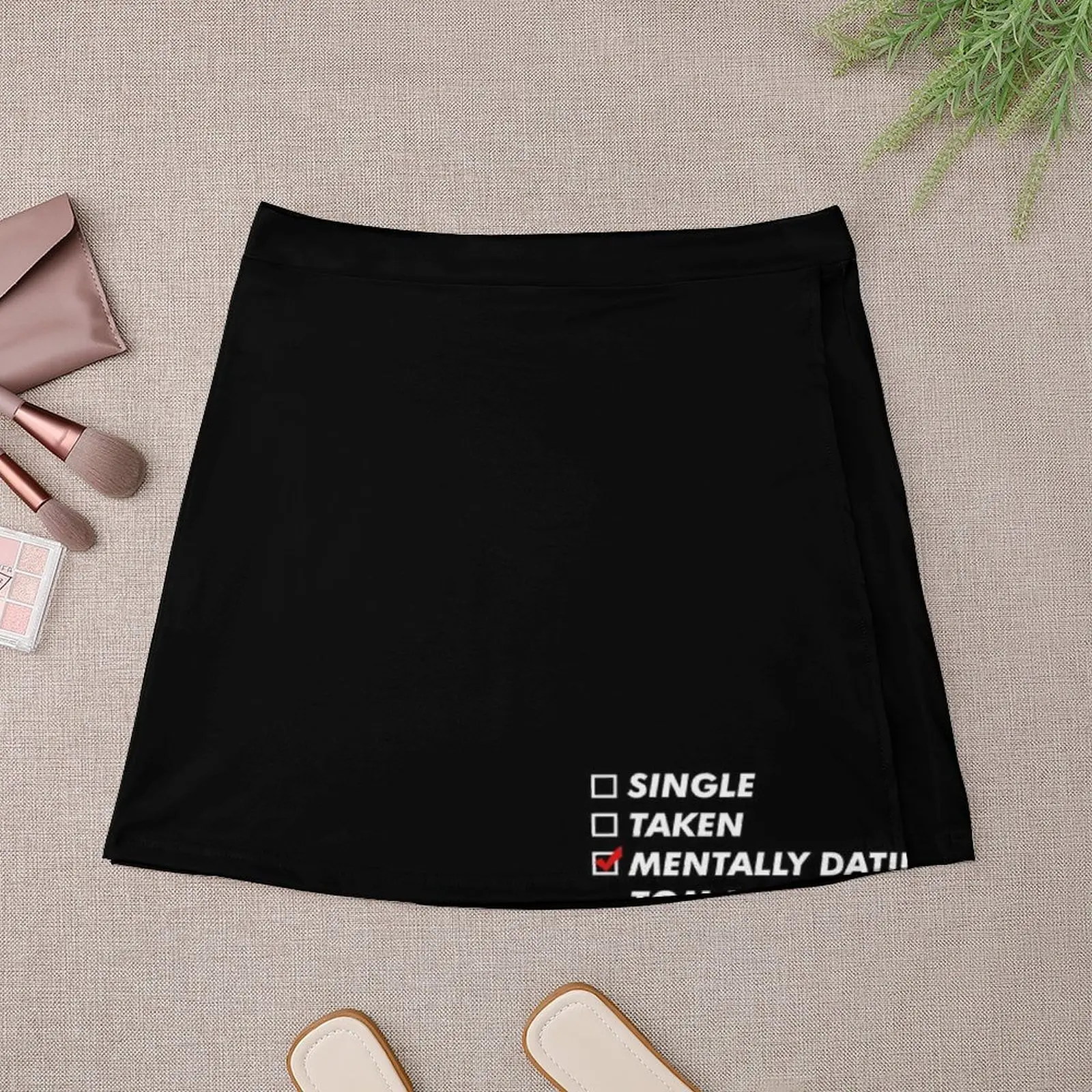 Kawaii-Kleding Mentaal Dating Tom Hardy Mini-Rok Voor Dames