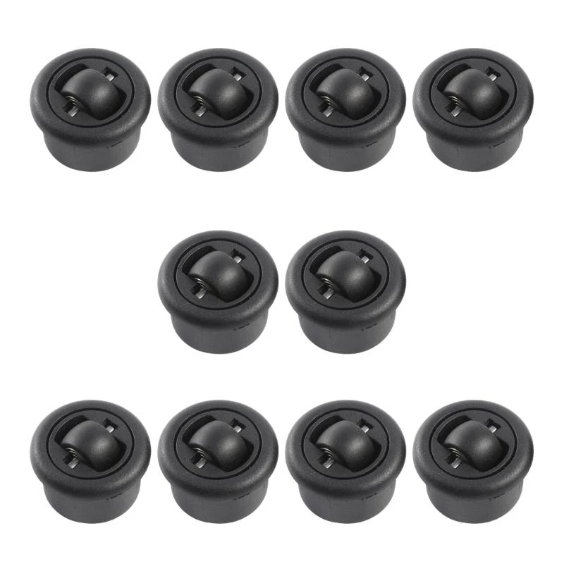 

10pcs 360 Degree Rotation Furniture Casters with Not Slip Base Universal Rotates Casters for Smooth & Quiet Mobility .Y1QB