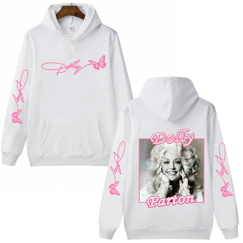 Dolly Parton Country Music Hoodie Man Woman Hip Hop Harajuku Pullover Tops Sweatshirt