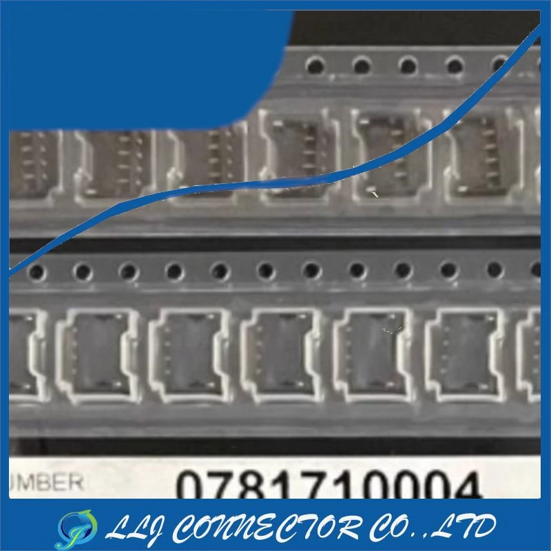 100pcs/lot 0781710004 781710004 78171-0004 1.2mm pitch 4PIN battery connector Connector 100% new and original