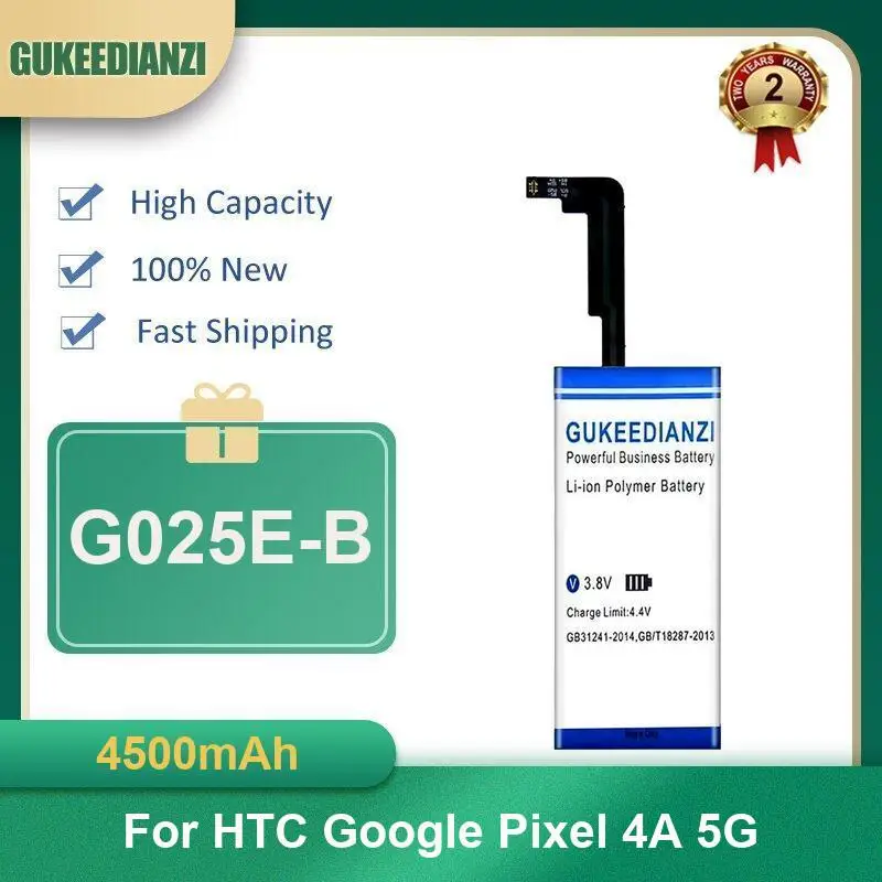 Battery For HTC Google Pixel 7A 7 4A 5G 3A XL 6A 4 G020I G020M 6 8 Pro Desire 20 U11 U-3U 3 3XL 5 Lite Wildfire S G13 A510C