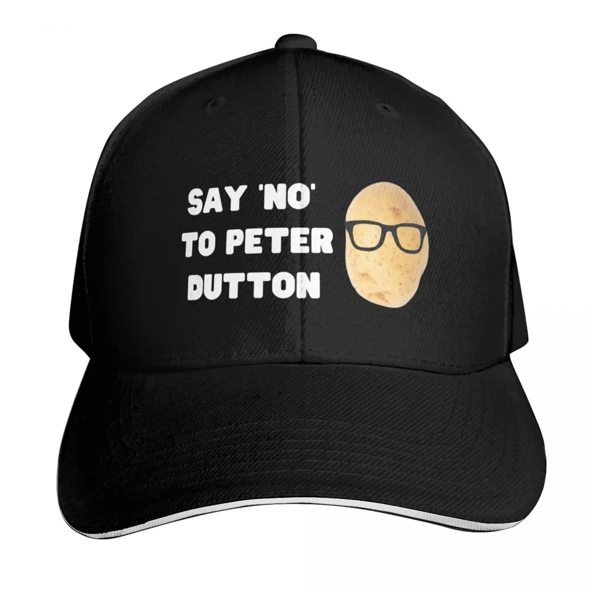 Say 'No' To Peter Dutton Baseball Cap Six Panel Structured Crown Sun Protection UPF 50+ Breathable Mesh Back