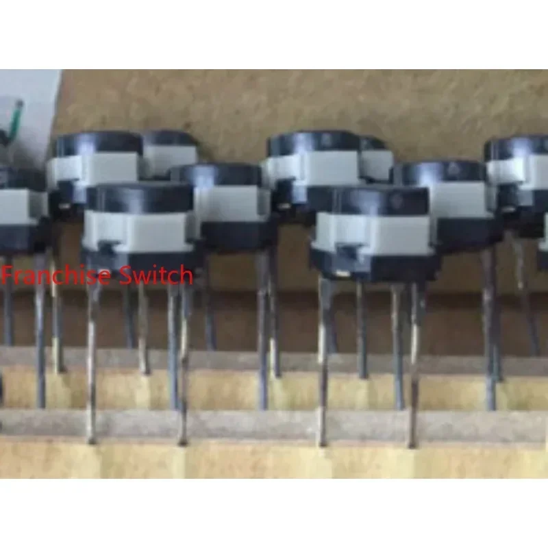 10PCS Waterproof And Dustproof Switch 2 Feet 6*6*5 Touch  EVQPVH05K Soft Key Is Silent.
