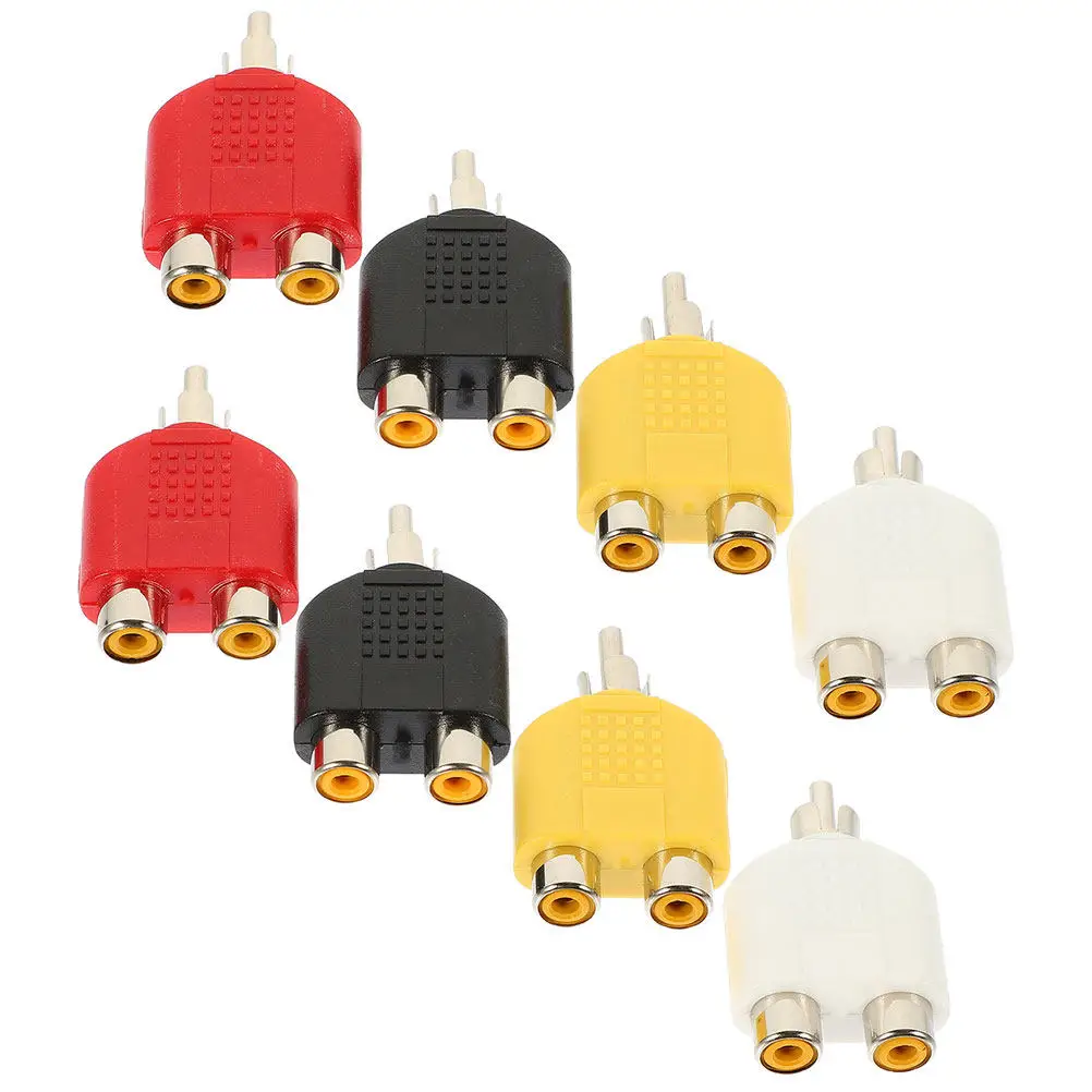8Pcs Audio Splitter…