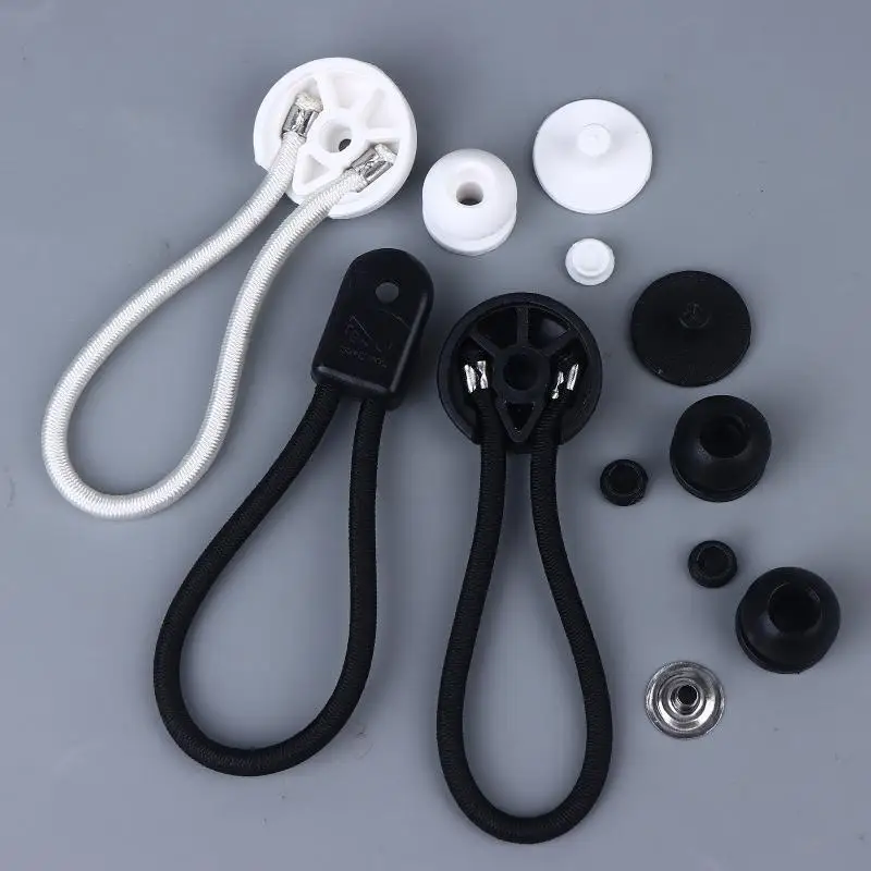 

Truck Tie Down Kit Fastener Bungee Shock Cord Cover Clip Bungee Loop With Knob For Marine Boat RV Caravan Truck Car Cover