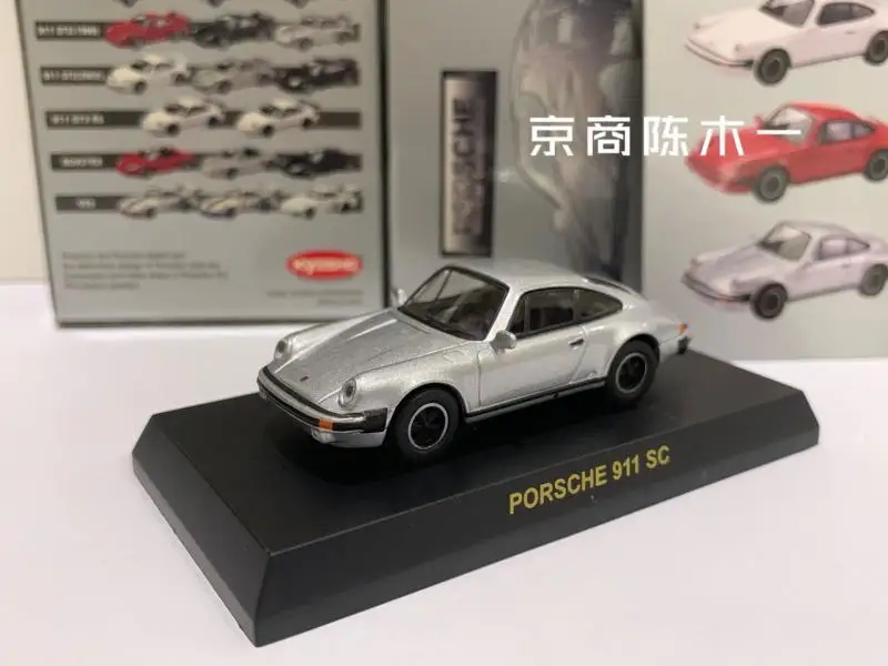 KYOSHO 1:64 rwb 911 SC Collection die cast alloy trolley model ornaments gift toys