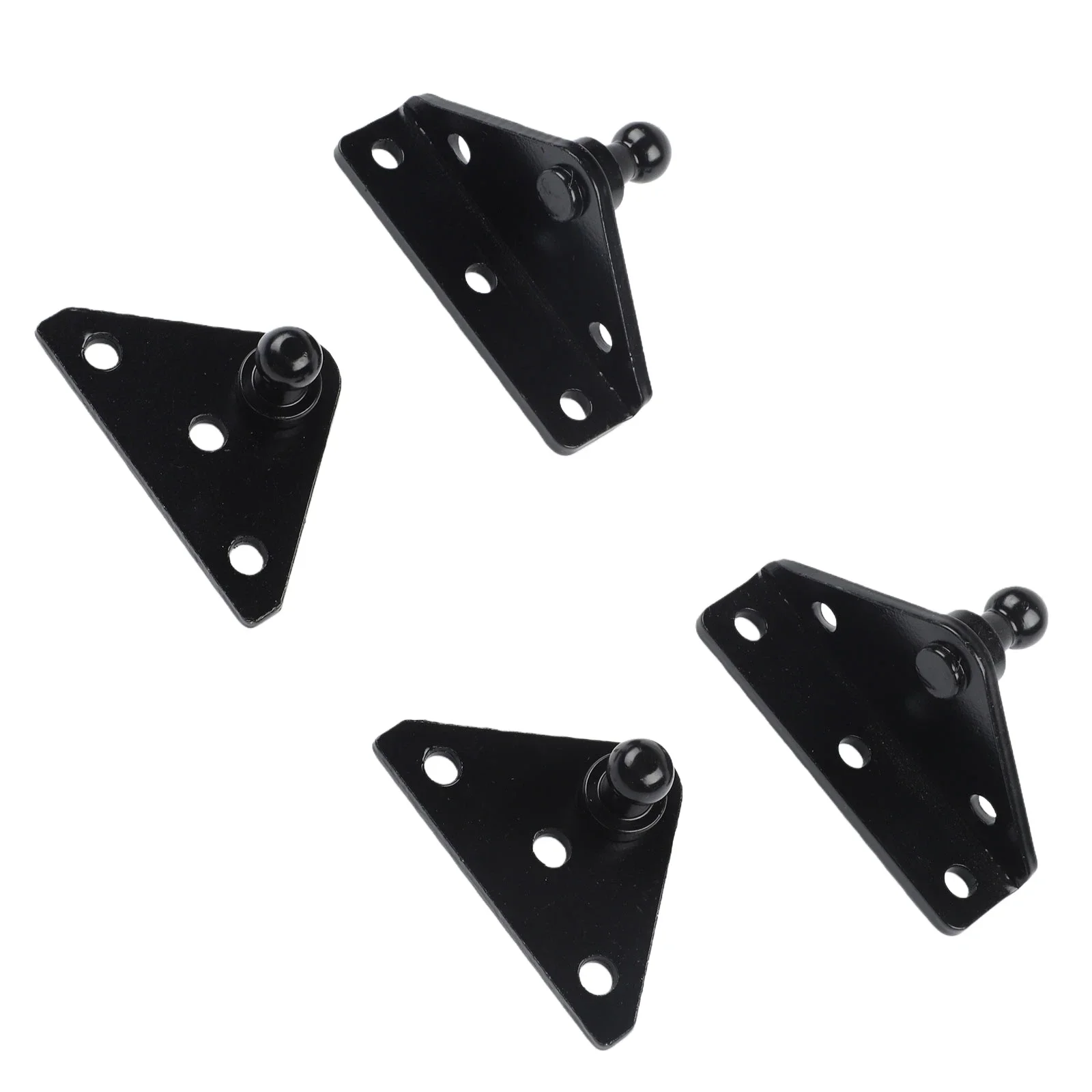 Metal 10mm Ball Stud Mounting Bracket Set for Gas Struts and Lift Supports Contains Different Types of Brackets