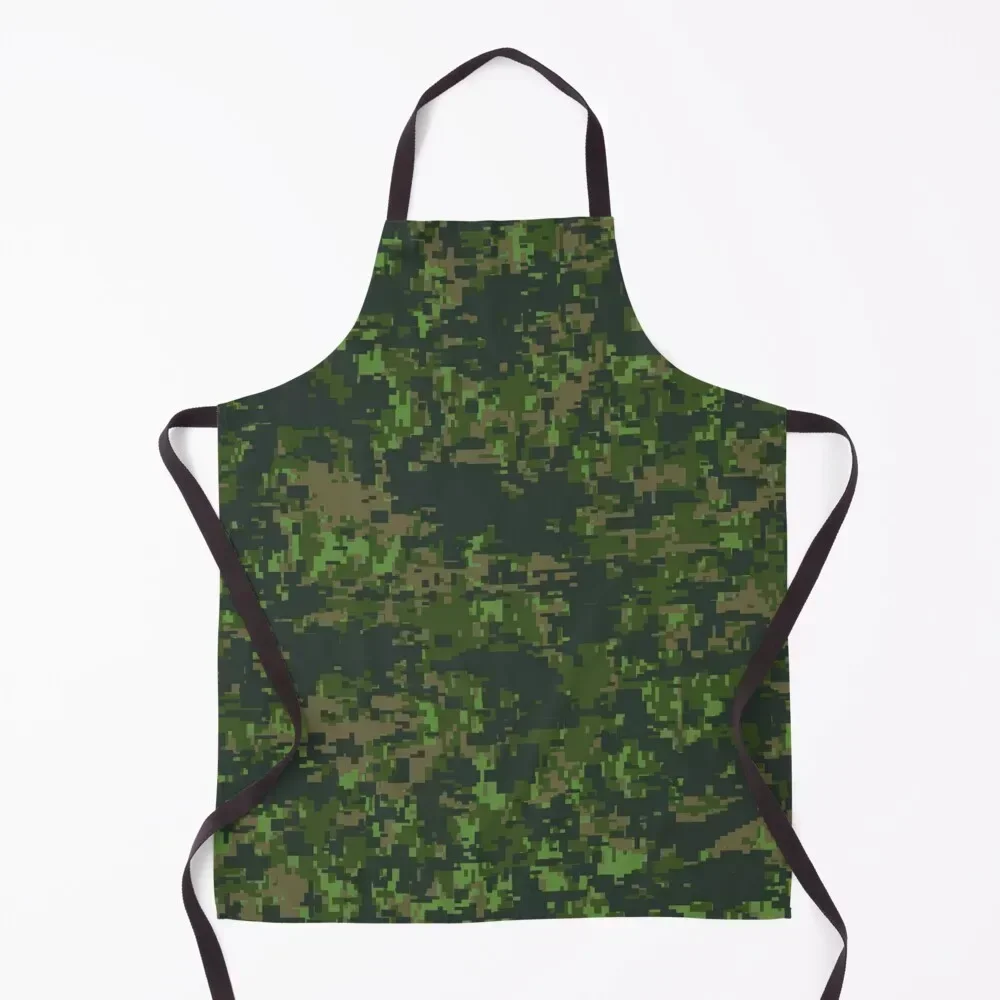 

Canadian Digital Camouflage Pattern Apron For Cooking kitchen jacket woman Waterproof kitchen clothes for men Apron