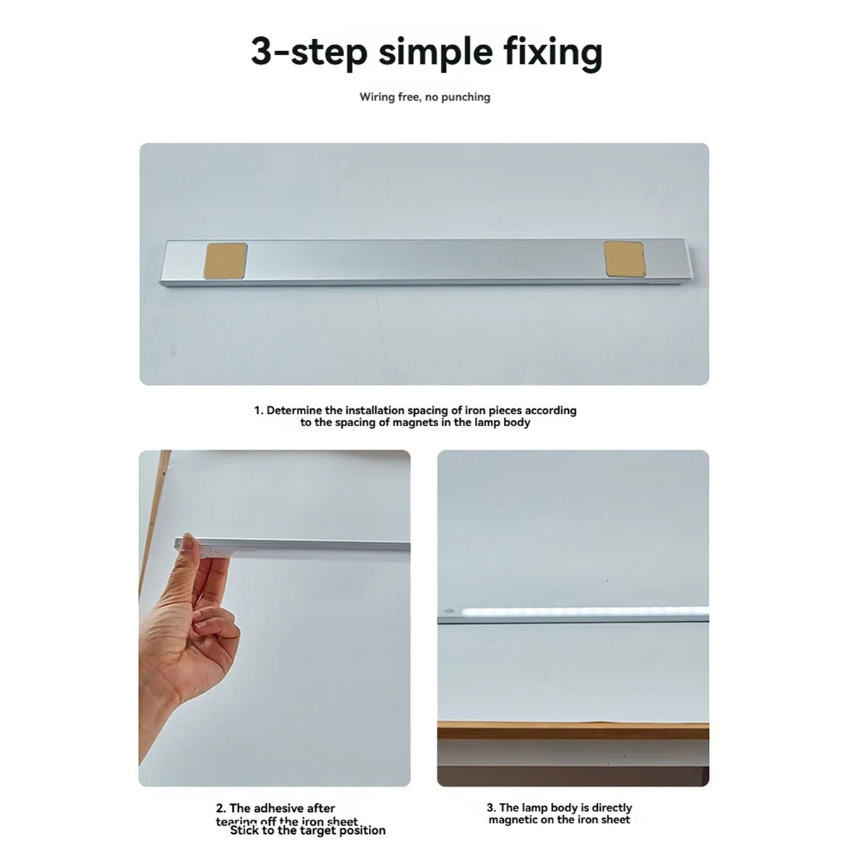 Рисунок 6 - A72P Беспроводное освещение под шкафом