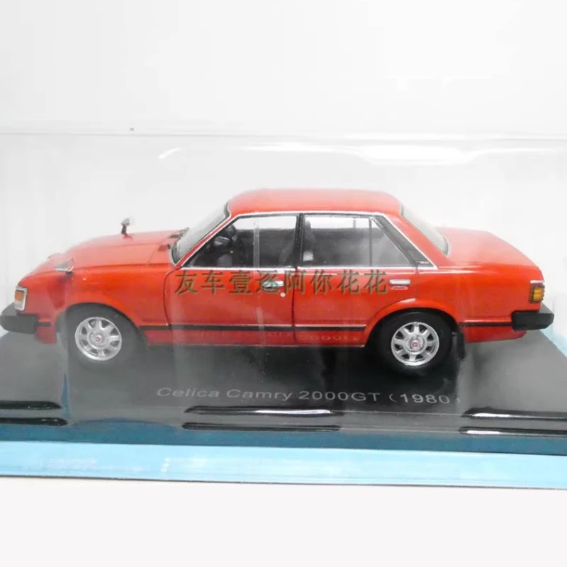 Diecast 1:24 Scale CELICA CAMRY 2000GT 1980 Alloy Simulation Car Model Classic Adult Collection Static Display