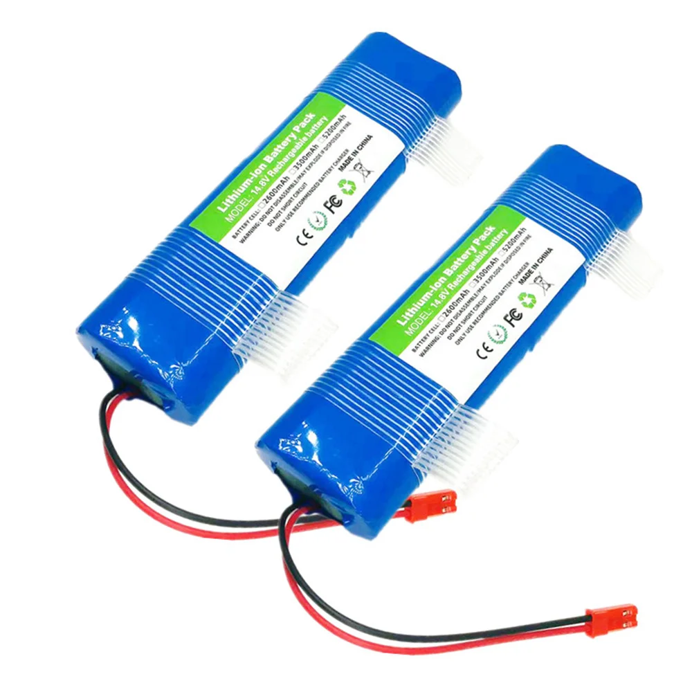 แบตเตอรี่ลิเธียม18650 14.8V 2800mAh 3500mAh สำหรับ iLife V3s Pro V50 V5s V8s แบตเตอรี่หุ่นยนต์ดูดฝุ่น X750
