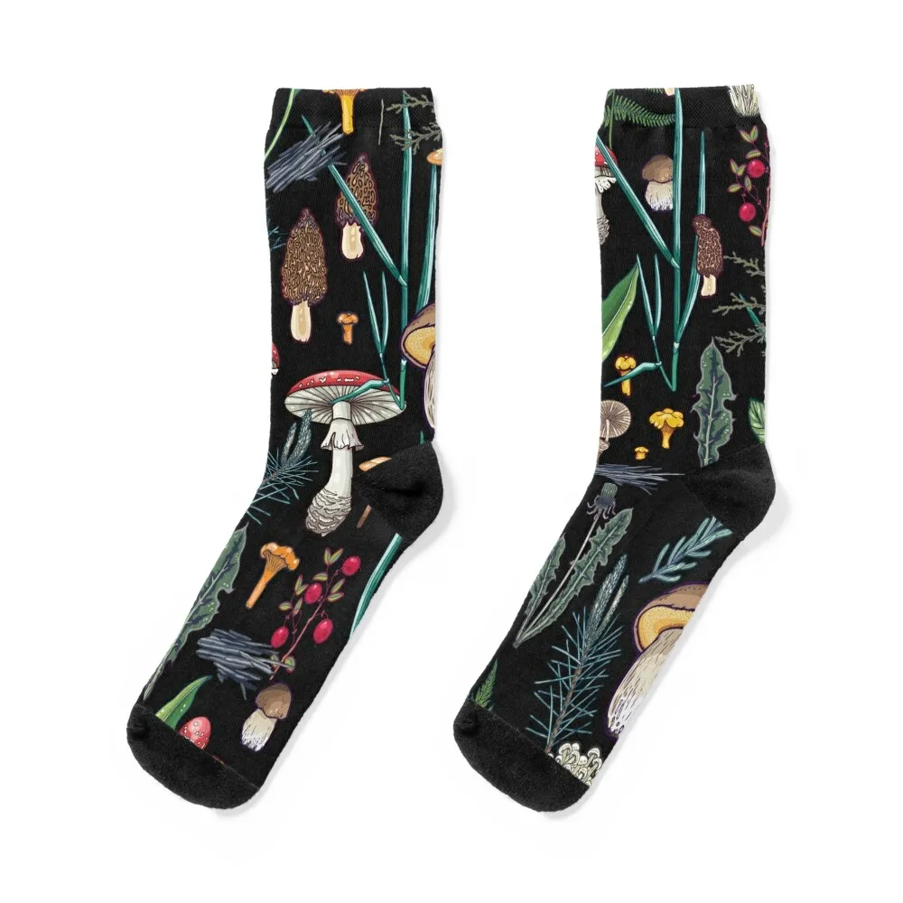 Calming forest Socks New year's tennis Woman Socks Men's