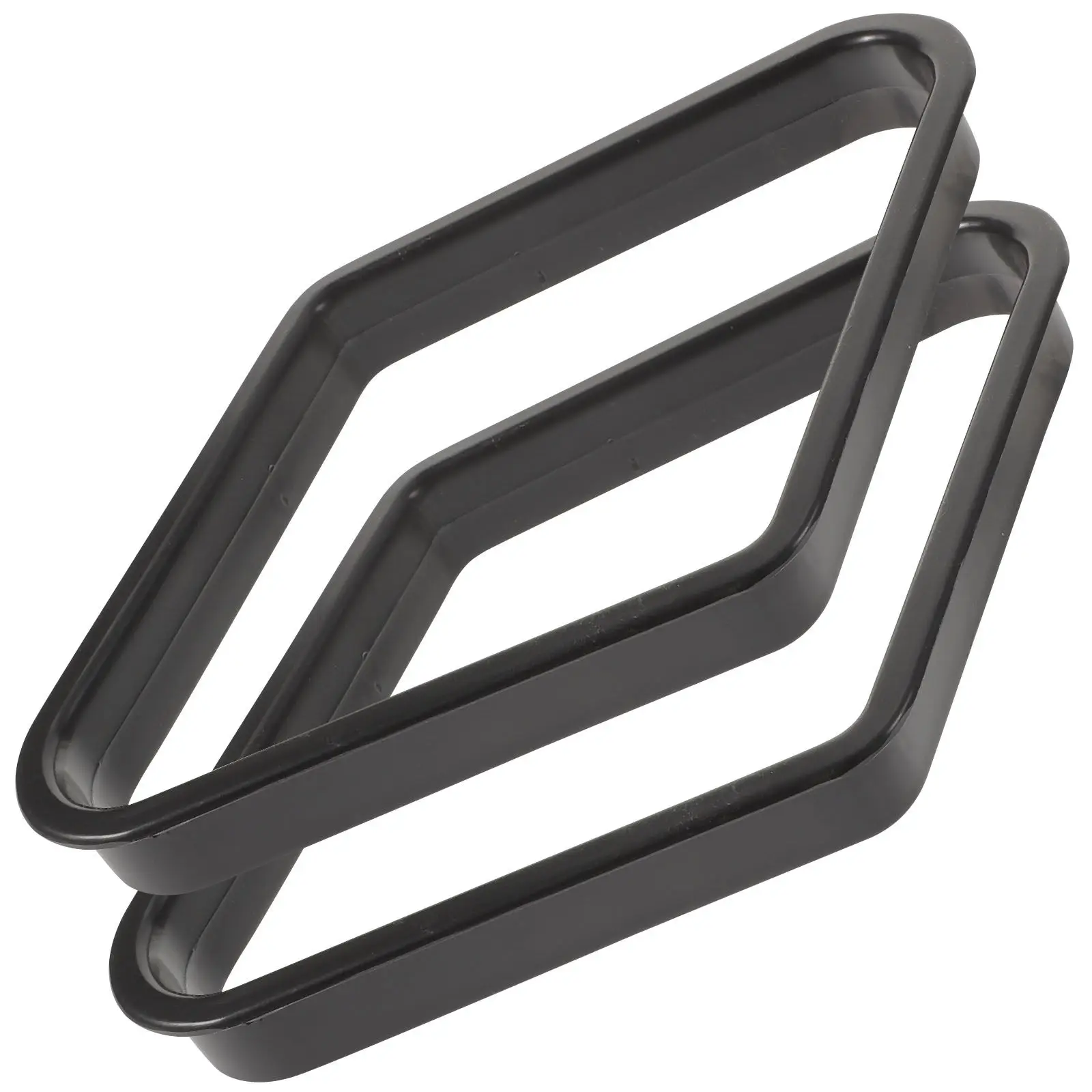 

2Pcs 9-Ball Billiard Rack Heavy Duty Pool Table Triangle Stand Neat Ball Arrangement for Billiards Cave Storage