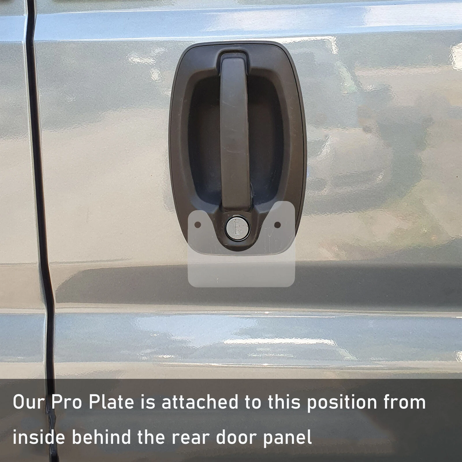

Caravan Door Handle Pro Plate Anti-Burglary For Citroen Relay/Fiat Ducato/Peugeot Boxer 2006 RV Anti-Theft Driver Door Handle