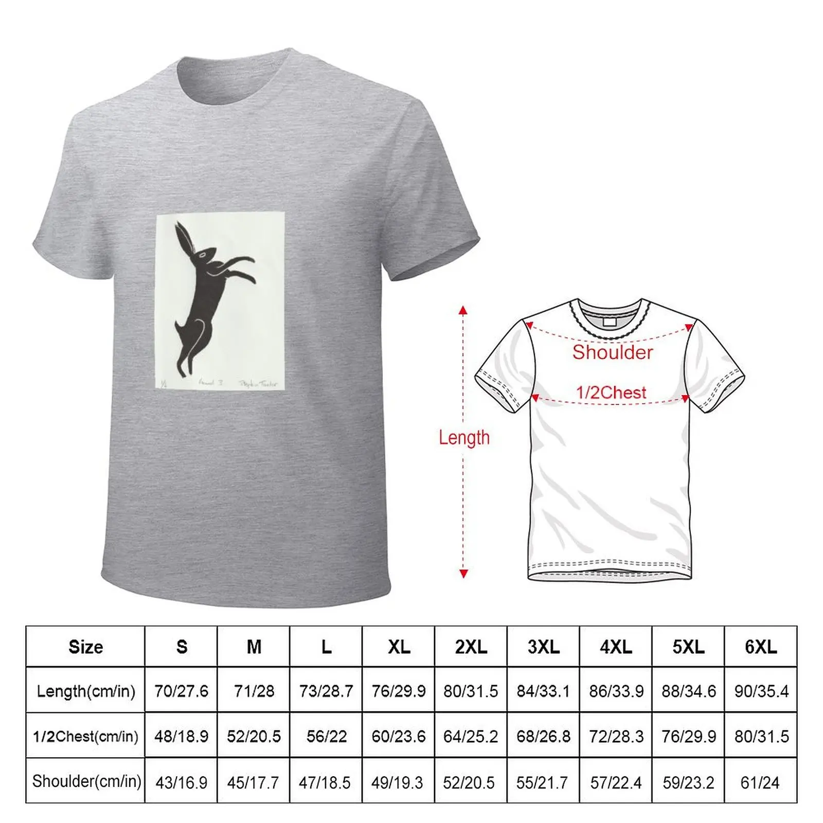 Round 3,,, Boxing Hare stood on her hind legs T-shirt plain for a boy plus sizes workout shirts for men