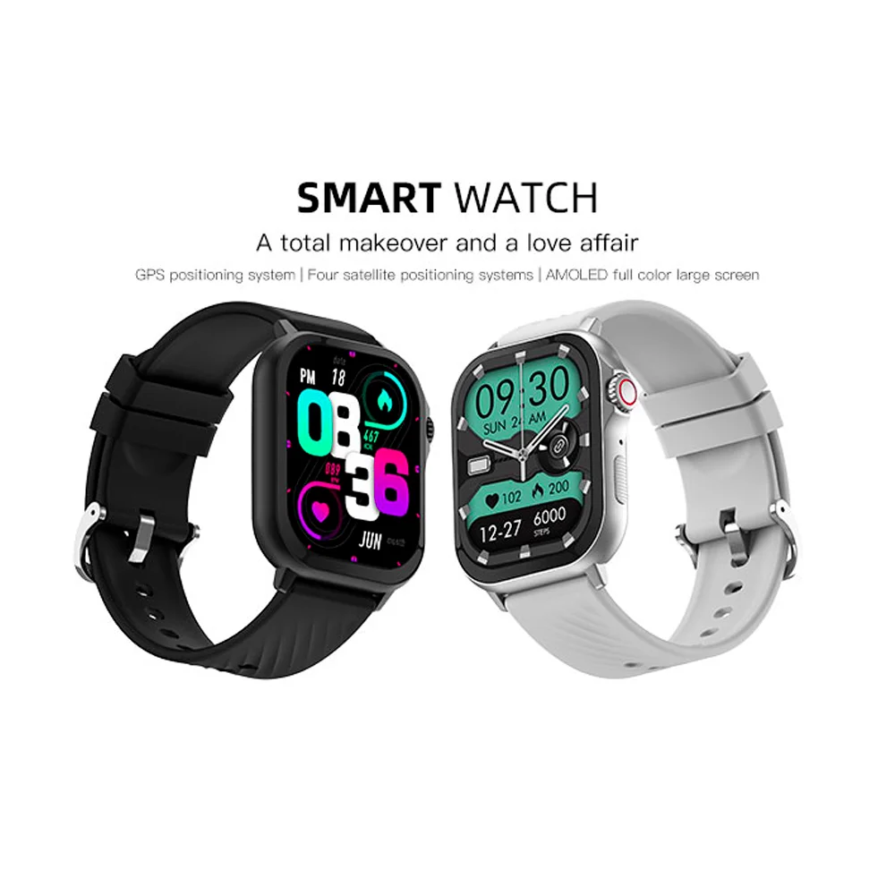 2025 New For  GPS Watch Smart Watch Men HD AMOLED Memory Music 3D Surround Bluetooth Call Waterproof Smartwatch Woman
