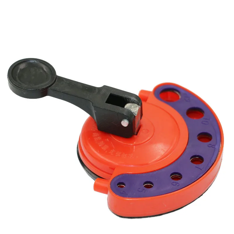 1PC 4-12MM regulowane otwory szklane lokalizator wiertło diamentowe do wiercenia otworów w płytkach, szkle piła Bit rdzeniowy przewodnik z próżniową podstawą Sucker Tile