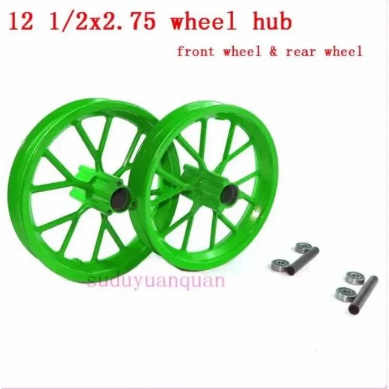 12 1/2x2.75  Front Rear rim  wheel hub use tire for Dirt Bike MX350 MX400 43CC 47CC 49CC Mini Moto E-Scooter Parts