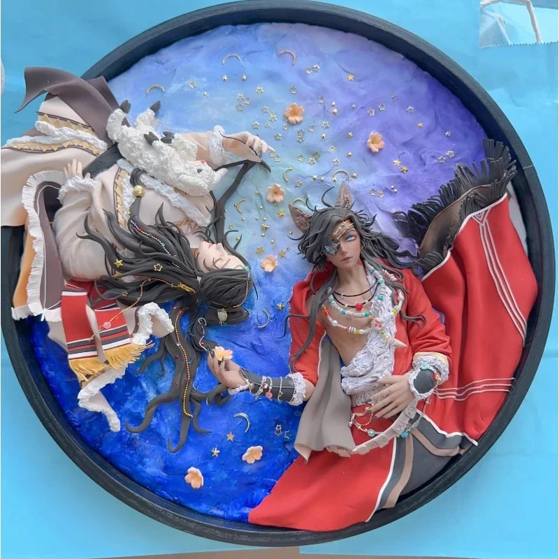Ultralight Clay Correct Proportion Cartoon Doll Face Silicone Mold DIY Ceramic Doll Animation Character Face Contour Making Tool