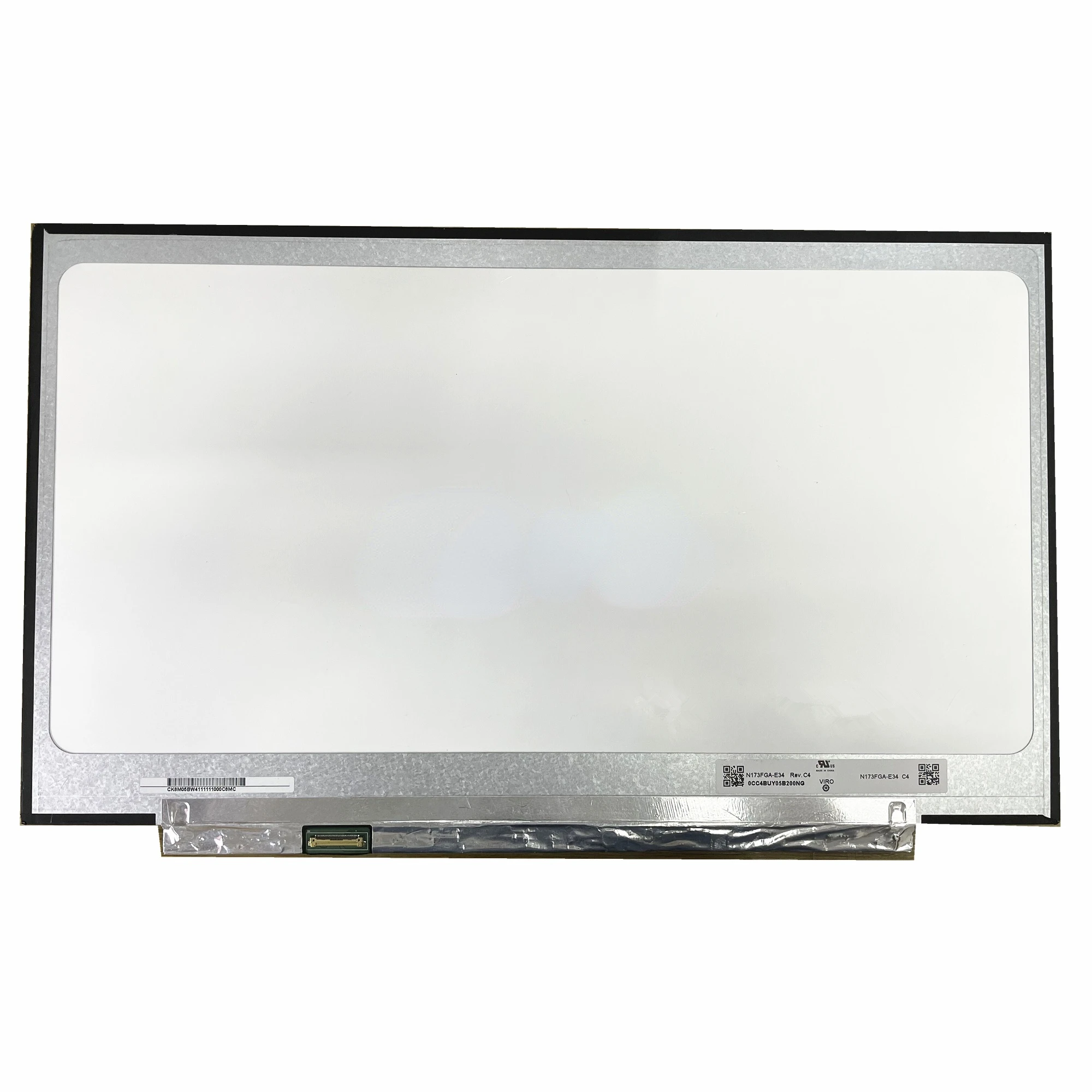 N173FGA-E34 Rev.C4 NT173WDM-N15 NT173WDM-N25 17.3'' Laptop LCD Screen Panel 1600*900 EDP 30 Pins With No Screw Hole