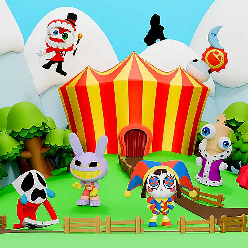 Figurine de collection officielle Animiniz The Amazing Digital Circus Blind Box, série des personnages principaux, décoration de bureau