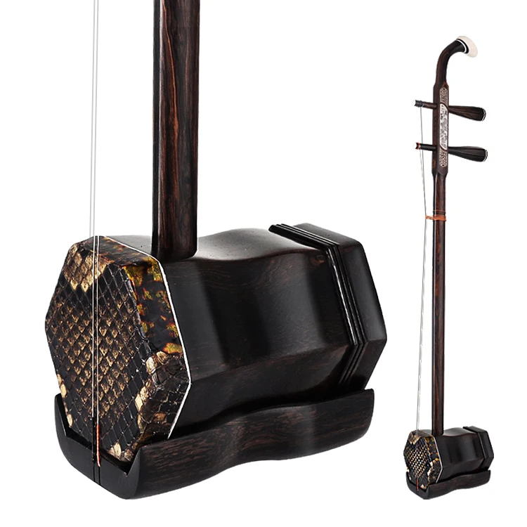 Attractive Price New Type Chinese Folk Musical Instrument  2-string Professional Erhu