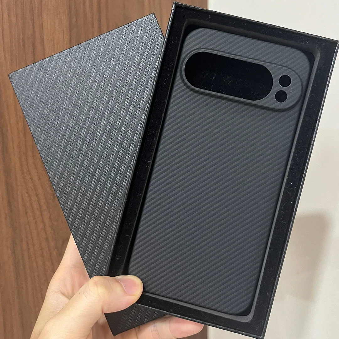 

Защитный чехол из настоящего арамидного углеродного волокна для Google Pixel 9 9a 10 Pro XL 5G Global Pixel 10 10Pro 10ProXL 256/512