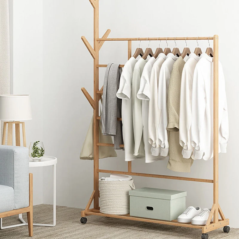 

Floor Standing Clothing Coat Rack Balcony Design Industrial Entrance Clothes Rack Hallway Dressing Room Cabideiro Room Furniture