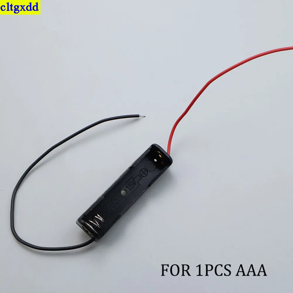 cltgxdd 1piece is suitable FOR AAA battery case storage box+cable lead 2 3 4 6 8 card slot plastic battery container storage