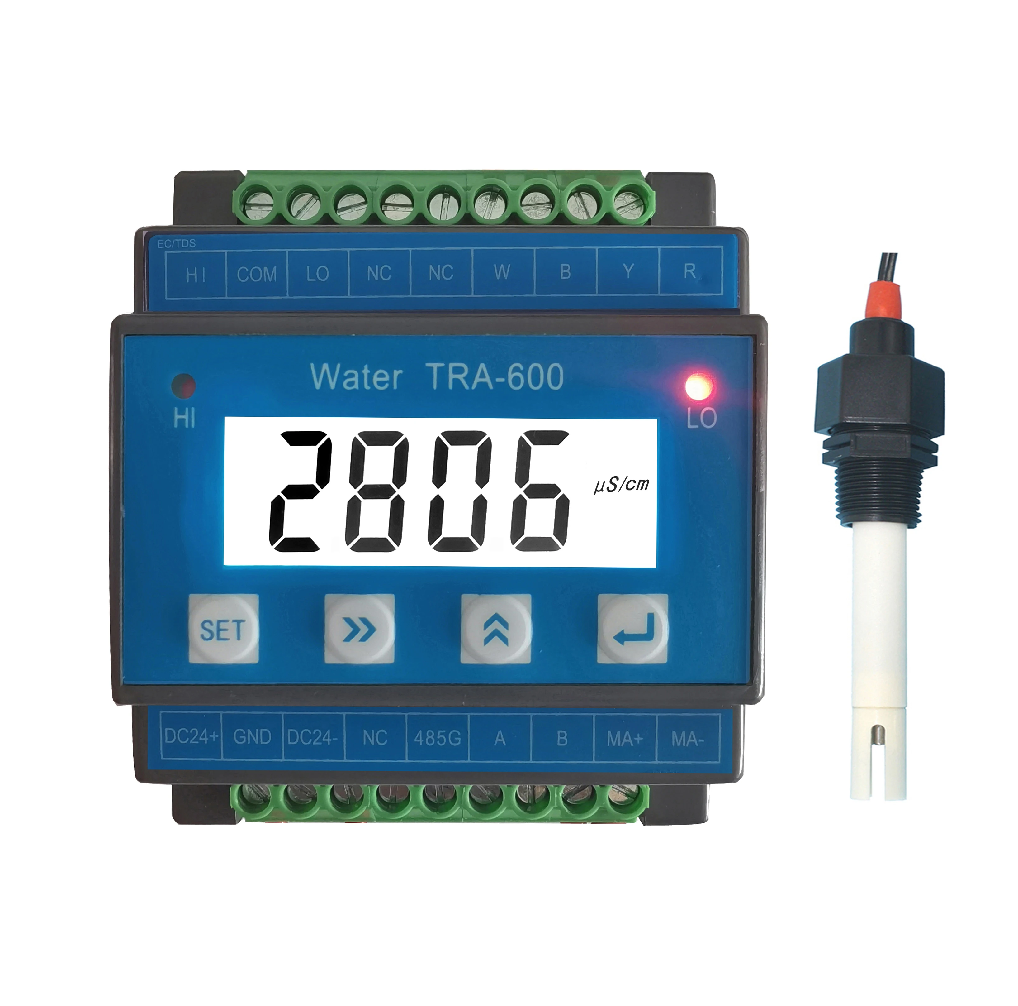 Imagem -02 - Transmissor Controlador de Condutividade Online Tds ec Série Tds-tra600 Novo